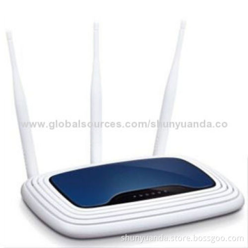 Hot wireless router, maximum transfer rate of 450Mbps built-in firewall ,QSS fast security settings